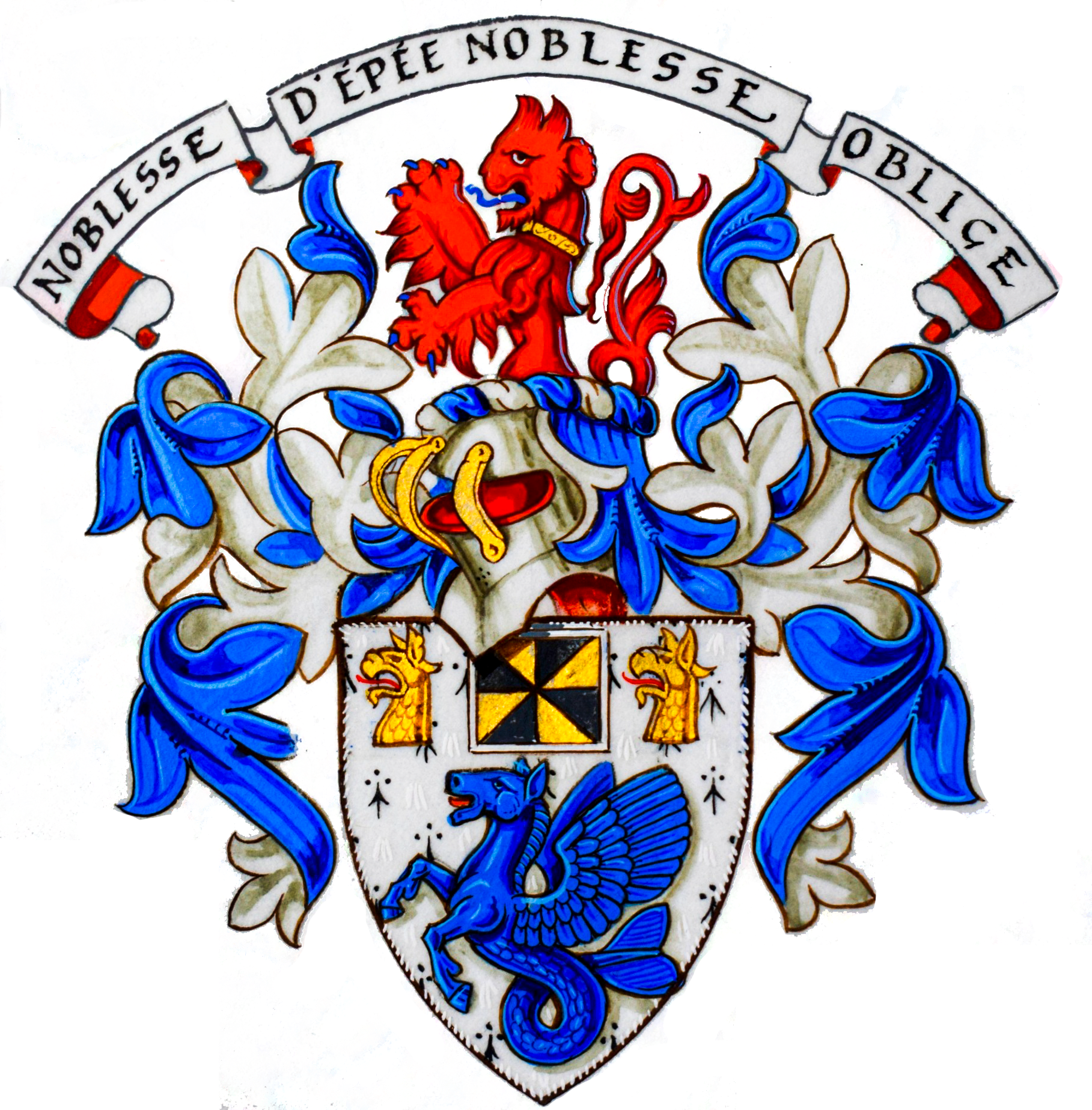 Otterinverane Barony Crest Coat of Arms